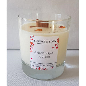 Maple & Citrus Wood Wick Candle