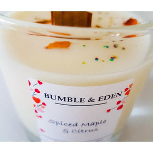 Maple & Citrus Wood Wick Candle