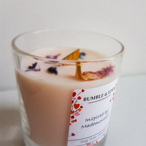 Mademoiselle Inspired Classic Wood Wick Candle