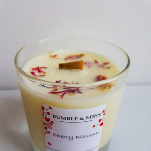 Cherry Blossom Classic Wood Wick Candle