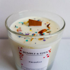 Paradise Classic Wood Wick Candle